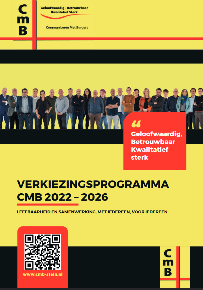 CMB verkiezingsprogramma 2022-2026